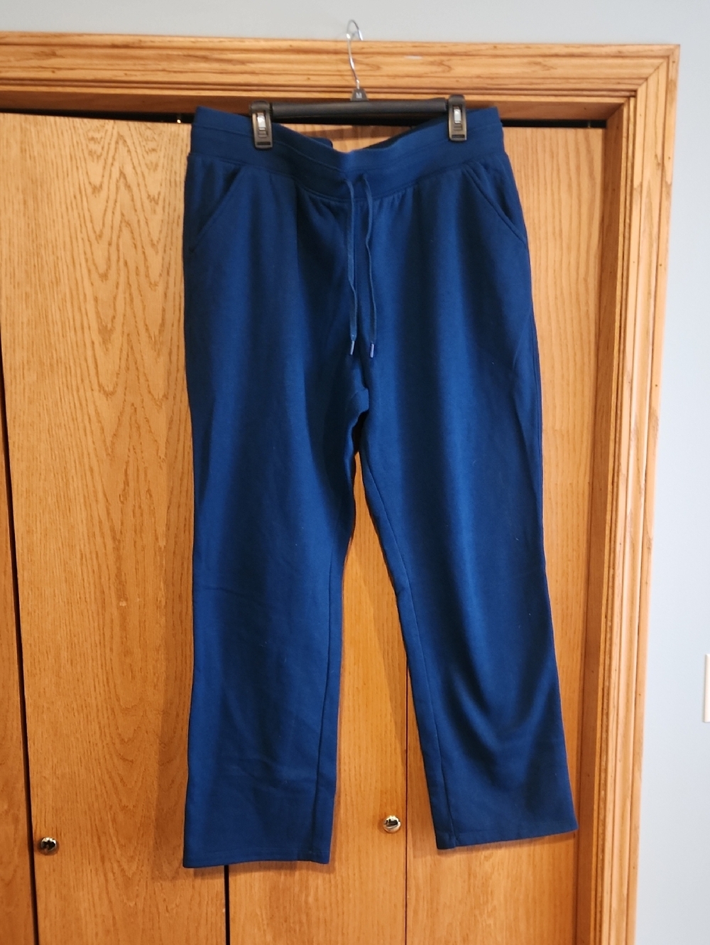 Tek gear Women's Royal Blue Drawstring Sweatpants Size Xxl Long